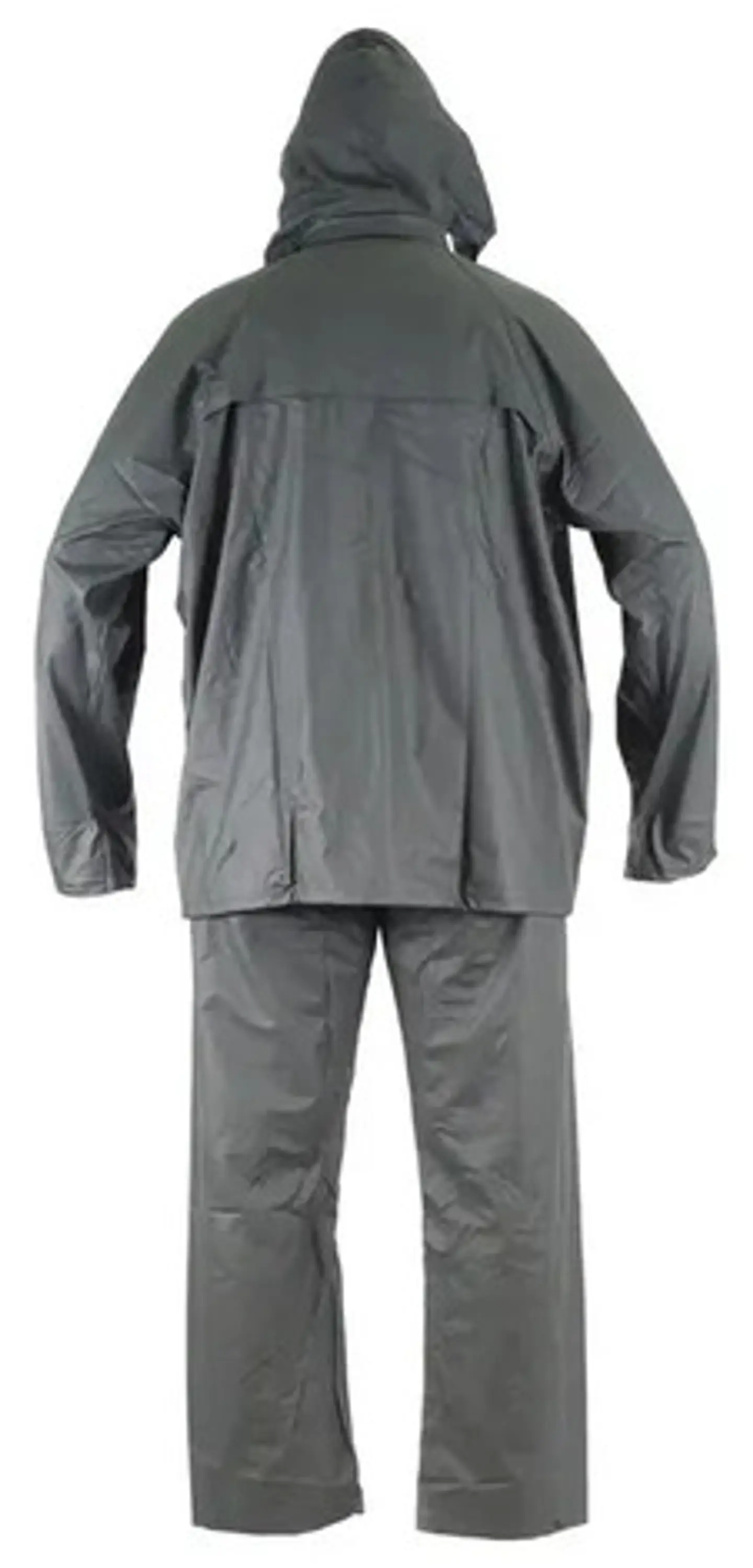 Traje Lluvia  Pu Antiácido Verde Impermeable  3