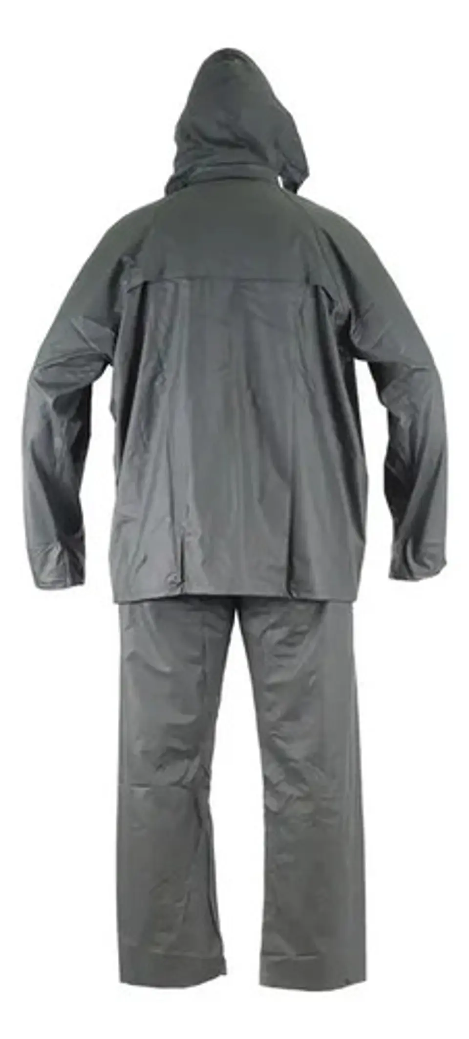 Traje Lluvia  Pu Antiácido Verde Impermeable  3