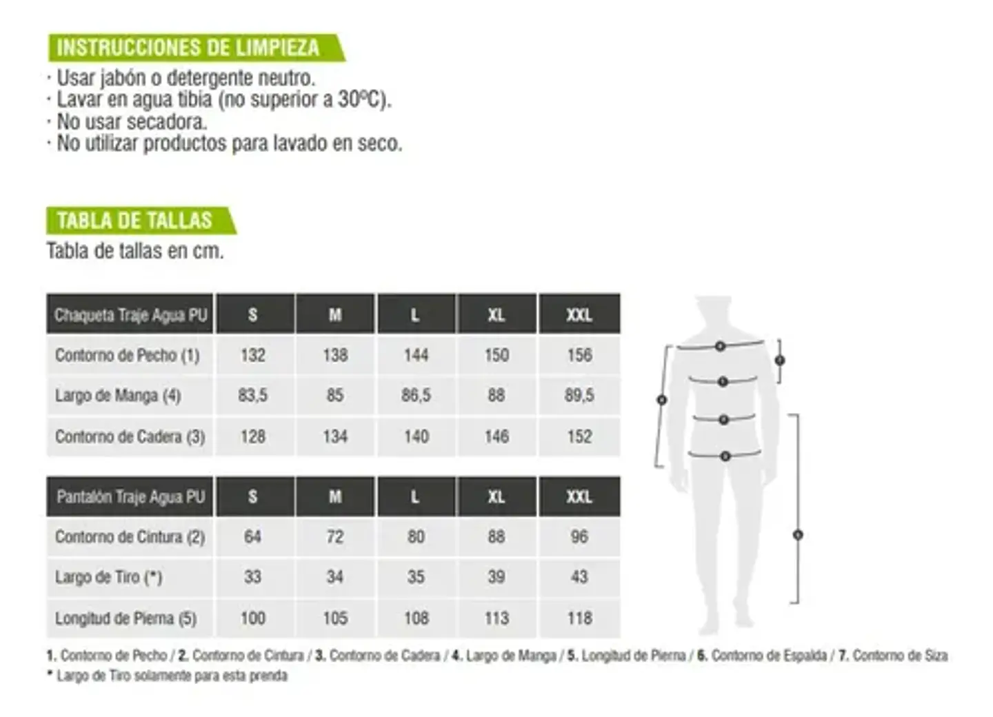 Traje Lluvia  Pu Antiácido Verde Impermeable  4