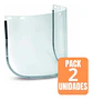Oferta 2 Repuestos De Escudo Facial 8x16  De Policarbonato  - Miniatura 2