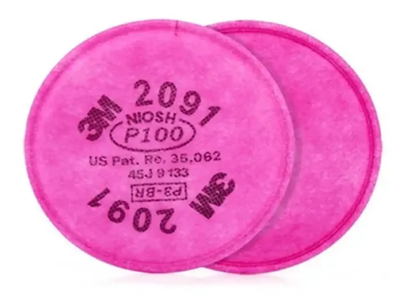 Filtros 3M 2091 particulados P100  3