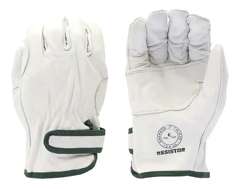 Guante Cabritilla C/refuerzo Pistola Y Velcro