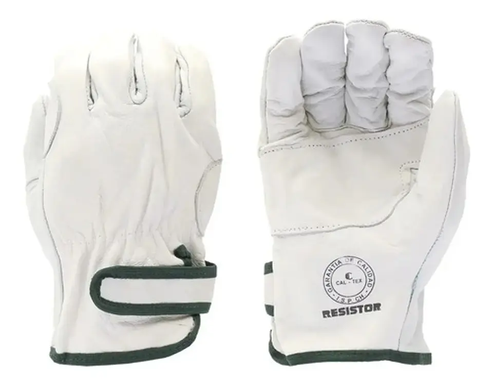 Guante Cabritilla C/refuerzo Pistola Y Velcro 1