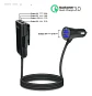 Cargador Rápido 4 Usb Automóvil 35w - Miniatura 2