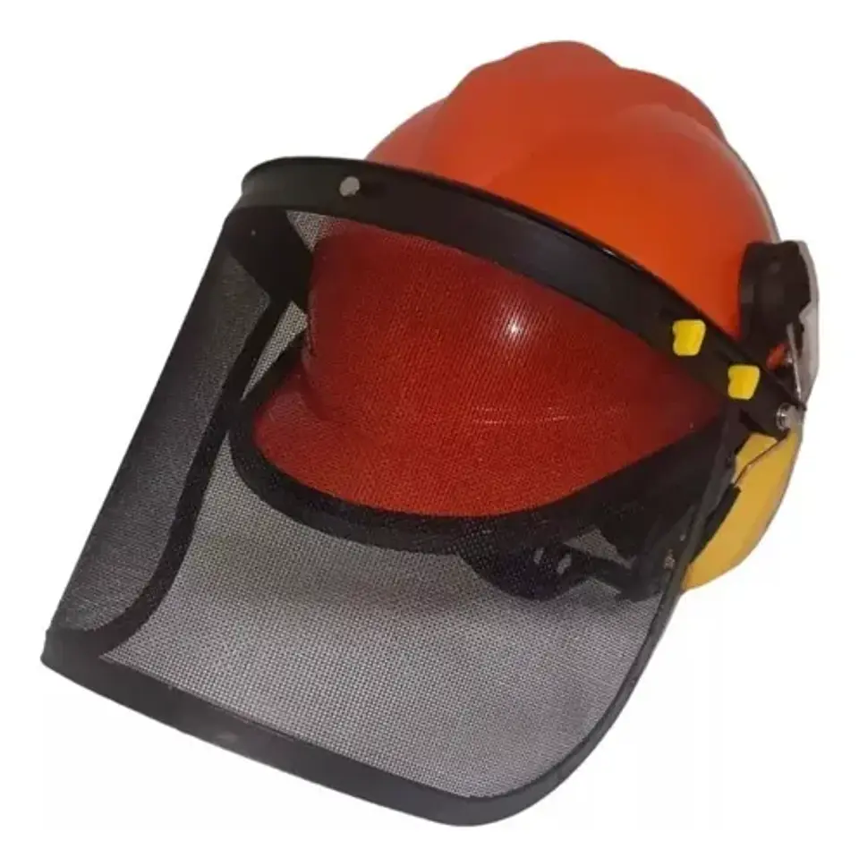 Visor Activex Malla Acero Para Casco Motosierrista 3