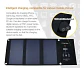 Cargador Solar - Panel Solar 21w Plegable 2 Puertos Usb - Miniatura 6