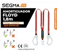 Cabo De Vida Amortiguador Doble Cola Tipo Y G Escala 1.8 Mt - Miniatura 2