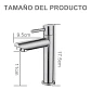 Llave Monomando Lavamanos Agua Fría Económica - Miniatura 2
