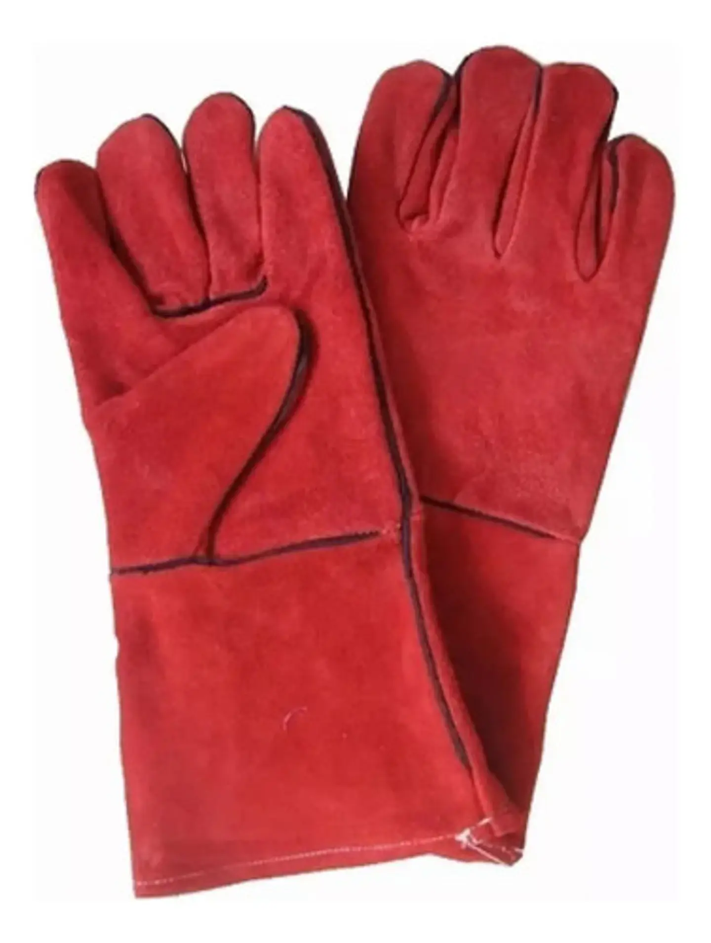 Guante Soldador descarne rojo 14
