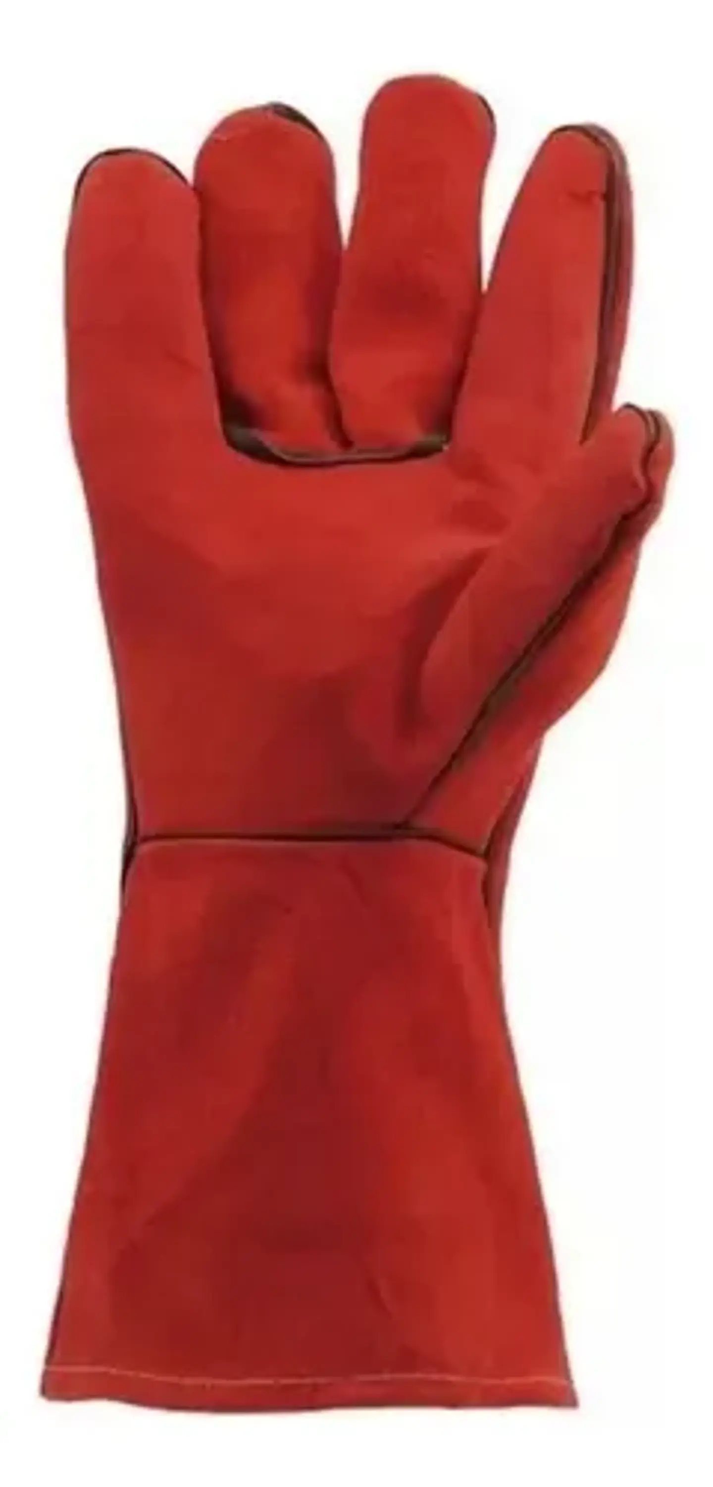 Guante Soldador descarne rojo 14