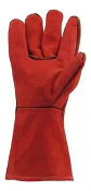 Guante Soldador descarne rojo 14
