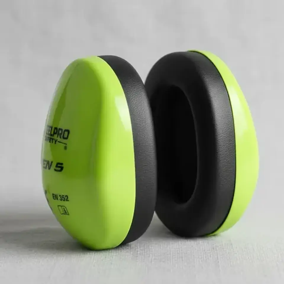Fono Steelpro Zen 5 Para Casco Fluor Color Verde 5