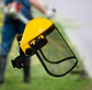Visor De Protección Facial Mx Tela De Aço Malla De Acero Negro/amarillo - Miniatura 2