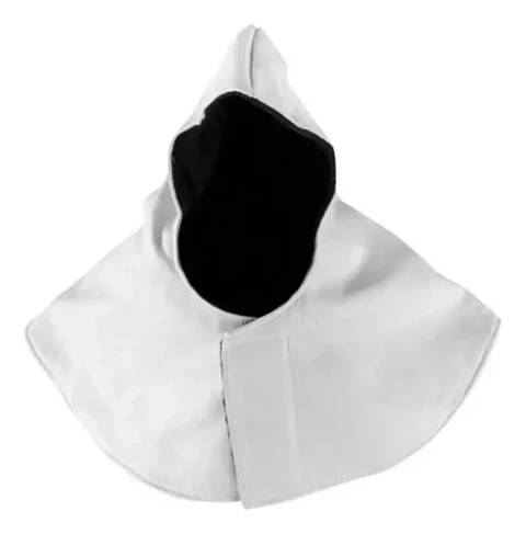 Gorro Cuero Soldador Largo Tipo Monja