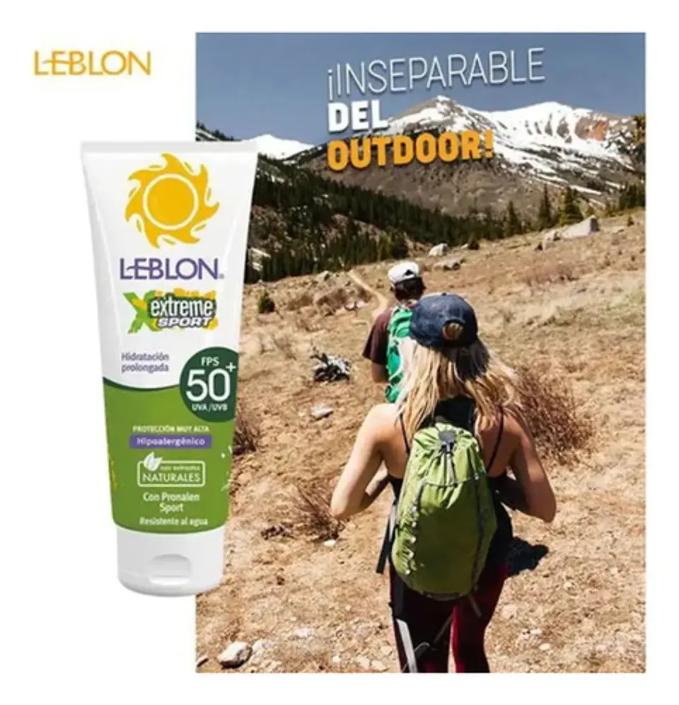 Bloqueador Solar Fps50+ Leblon 90 Gr Pack 12 Unidades !! 3