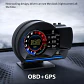 Velocimetro Display Hud P6 Computador Gps Scanner Puerto Obd - Miniatura 5