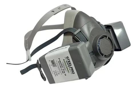 Respirador Steelpro Ergonic 100 + filtros Mixtos F400c P3R
