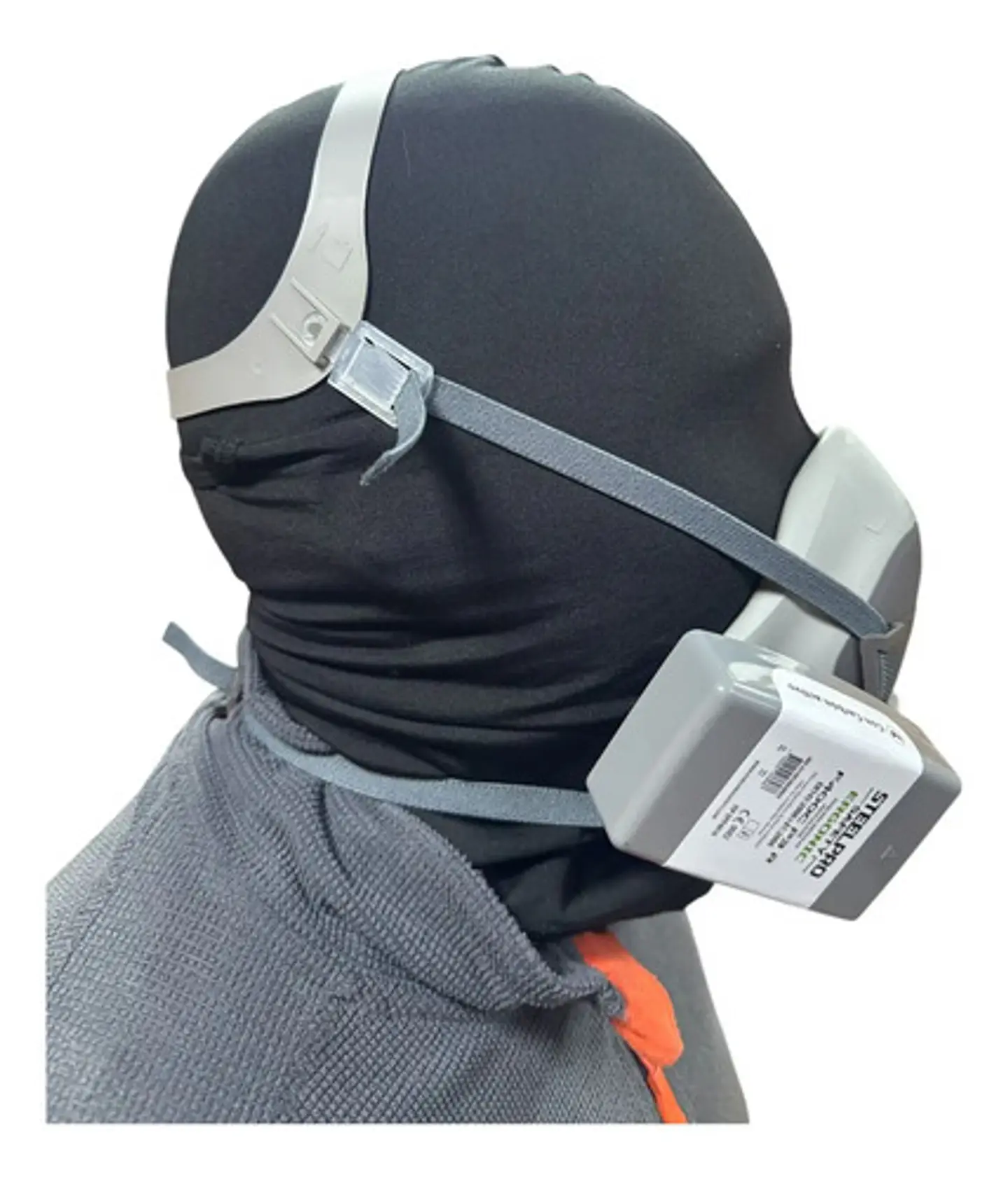 Respirador Steelpro Ergonic 100 + filtros Mixtos F400c P3R 3