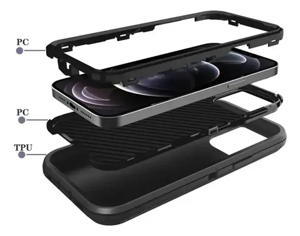 Funda Carcaza Compatible iPhone 12 12pro De Tipo Otherbox 2