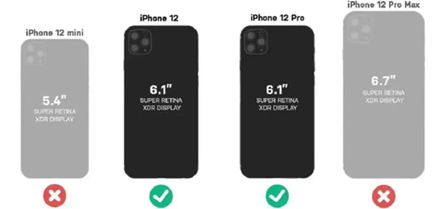 Funda Carcaza Compatible iPhone 12 12pro De Tipo Otherbox 4