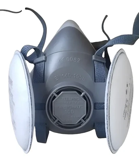 Respirador Steelpro C/filtros Pinturas Particulas Soldadura