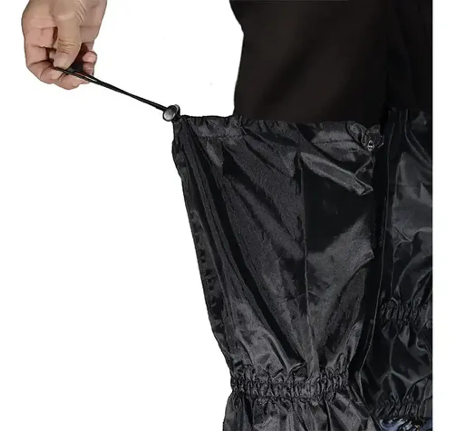 Polaina Técnica Negra Hw Hard Work Waterproof Agua Y Nieve 2