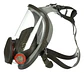 Respirador Fullface Rostro Completo 3M serie 6000 - Miniatura 2