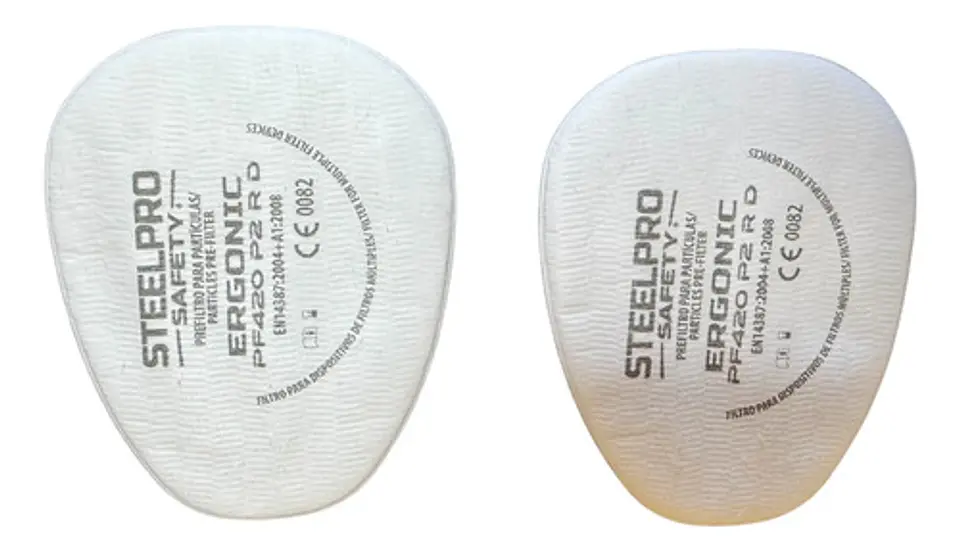 Prefiltro Steelpro Ergonic PF420 P2 R Partículas (display 5 pares) 3