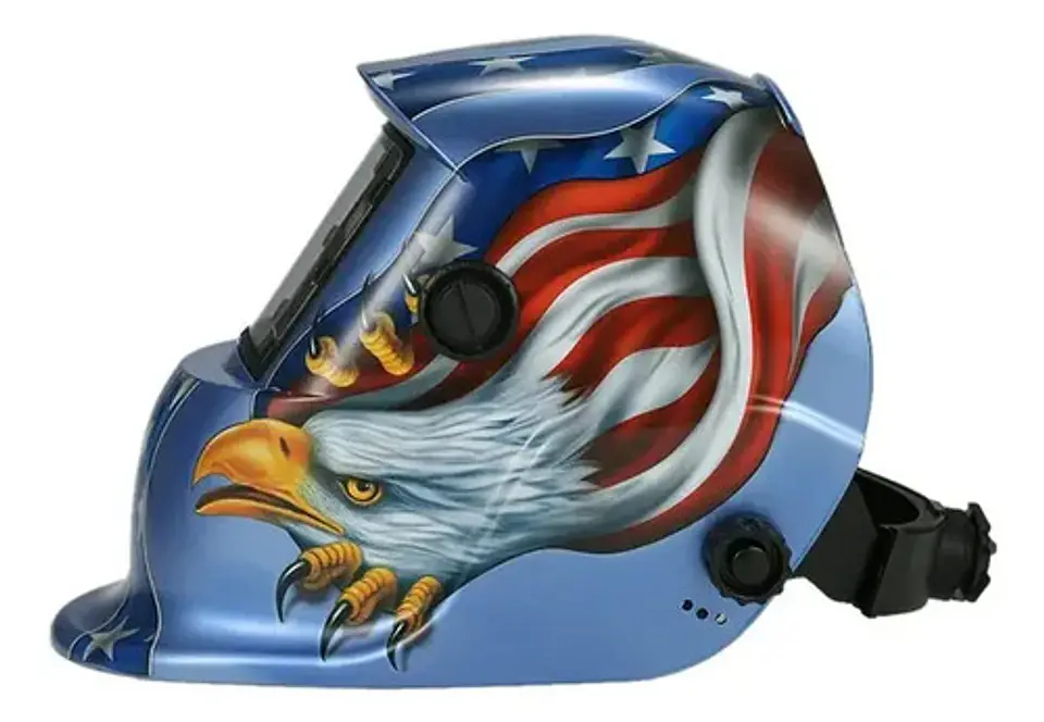 Máscara De Soldar Fotosensible Aguila americana 3