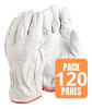 Guantes De Cabritilla Sin Forro Embalaje 120 Pares - Miniatura 3