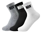 Tripack Calcetines Hw Algodón Tobillero Hombre - Miniatura 1