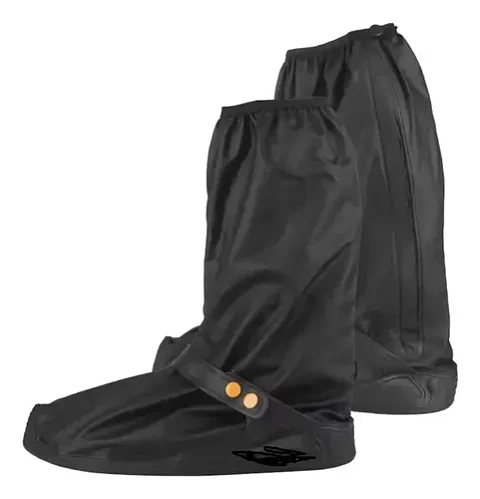 Polaina Cubre Calzado Impermeable Engomada Para La Lluvia