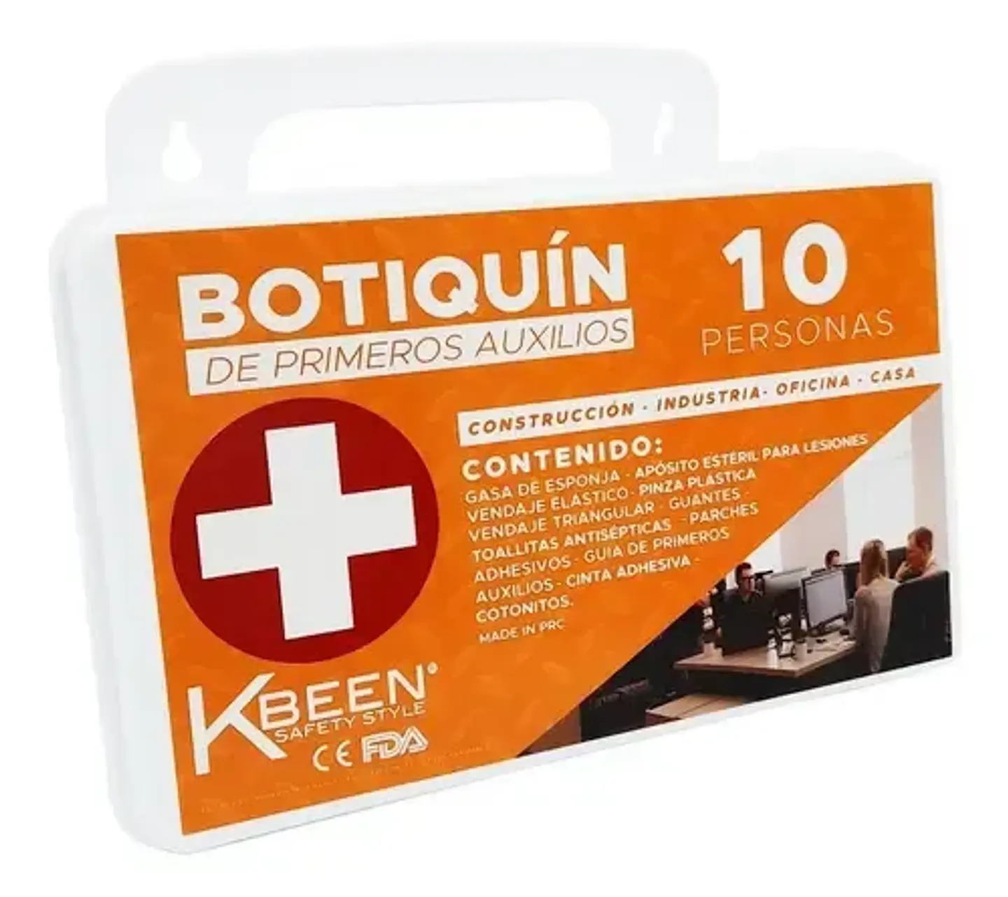 Botiquín Primeros Auxilios Kbeen 10 Personas  1