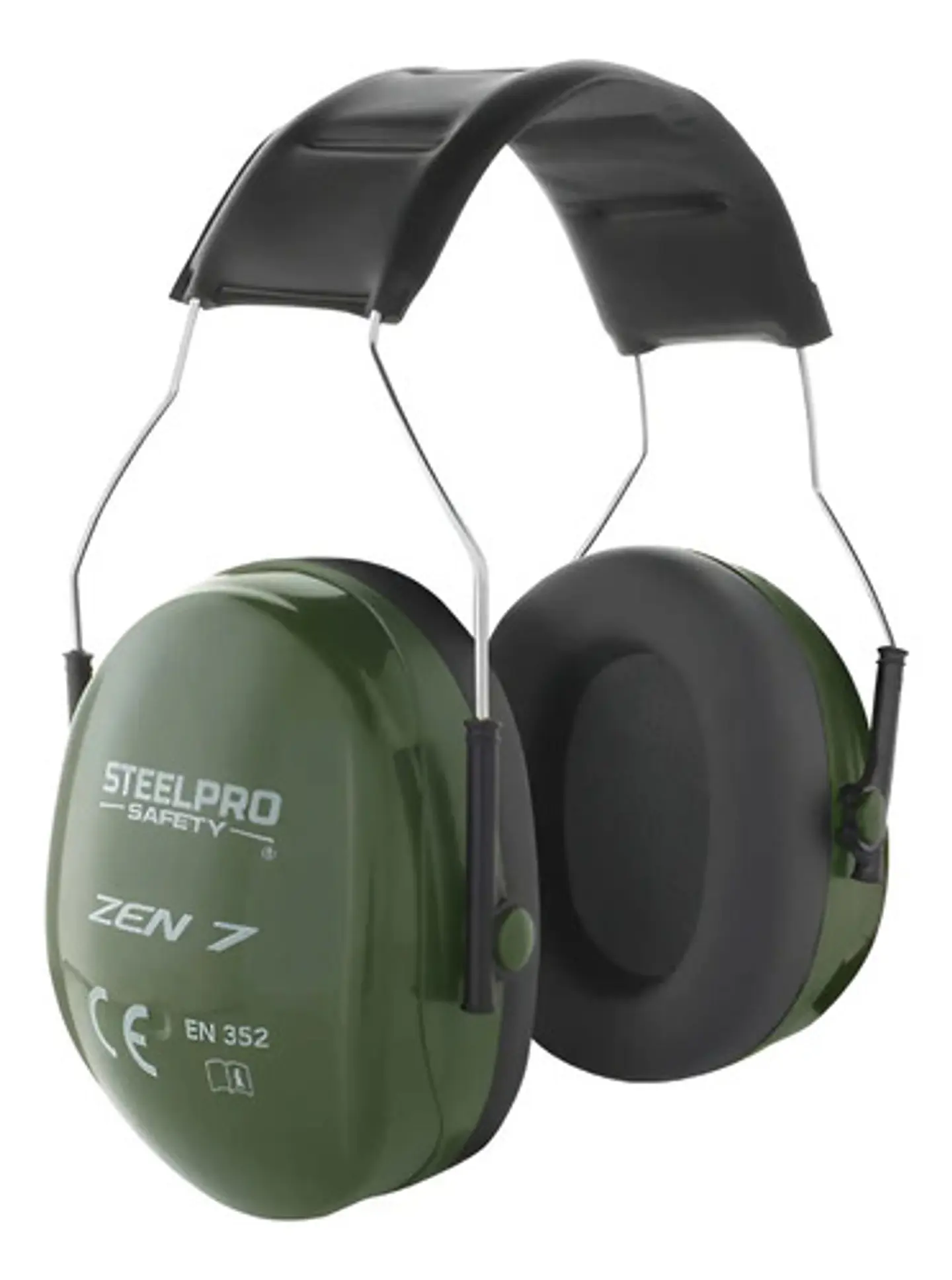 Fono Steelpro Zen 7 Cintillo Color Verde Verde Oscuro 2