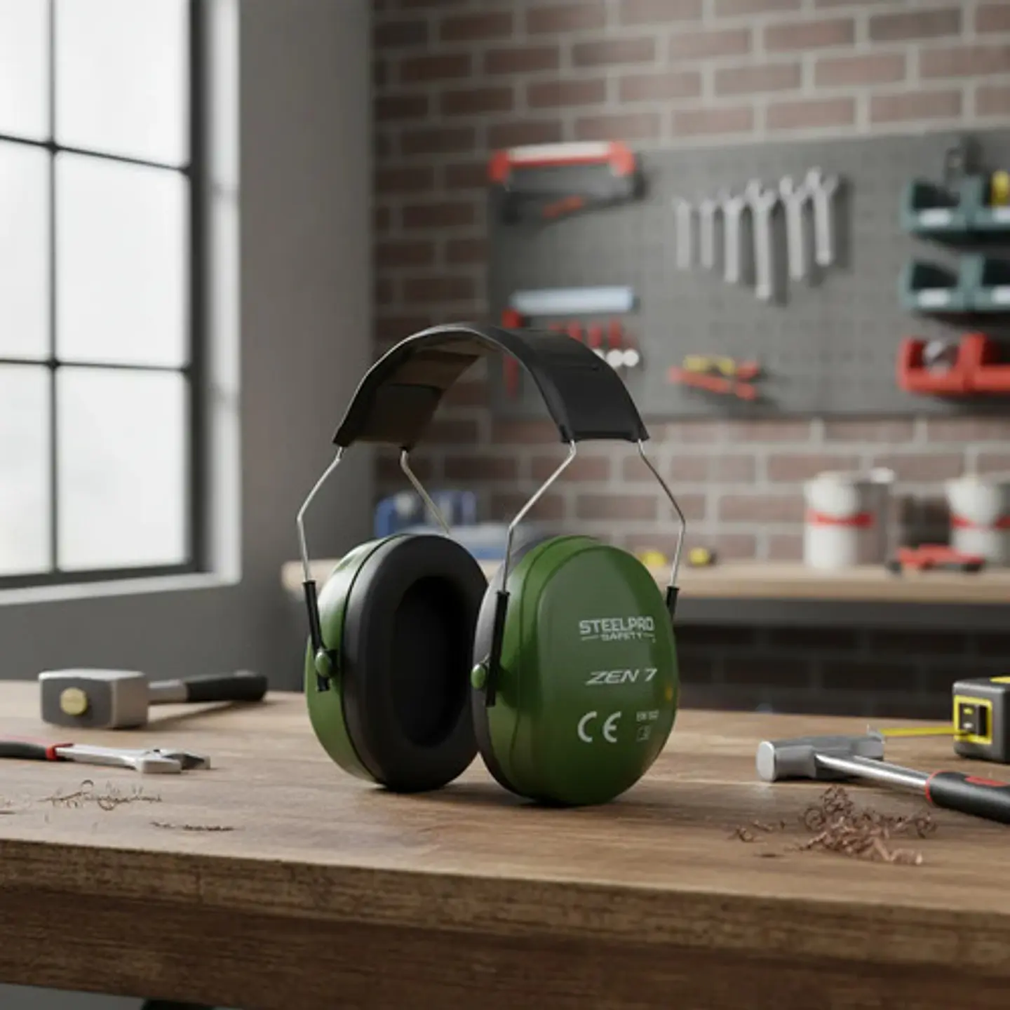 Fono Steelpro Zen 7 Cintillo Color Verde Verde Oscuro 3