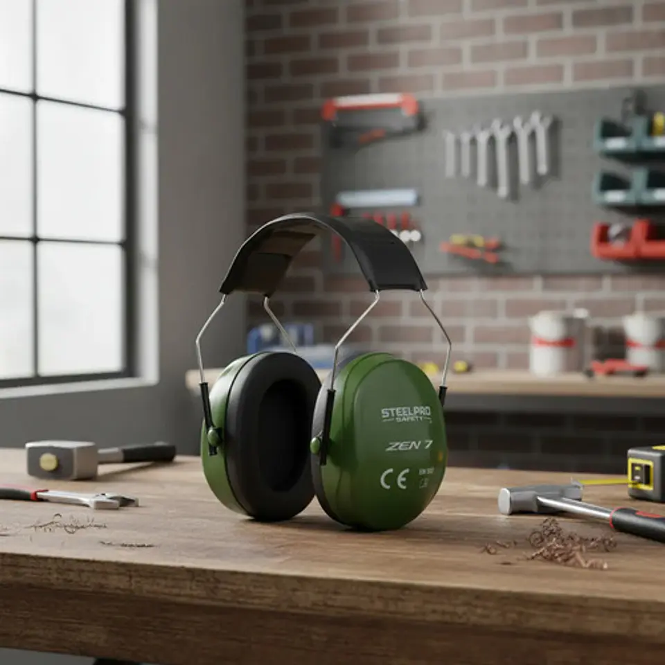 Fono Steelpro Zen 7 Cintillo Color Verde Verde Oscuro 3
