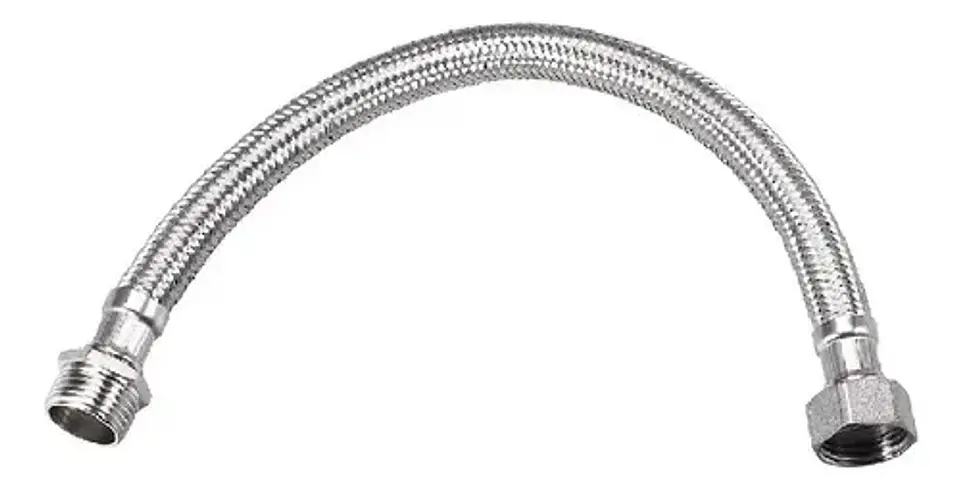 Flexible De Agua Fría Y Caliente 1/2  Hi-he 40 Cm 3