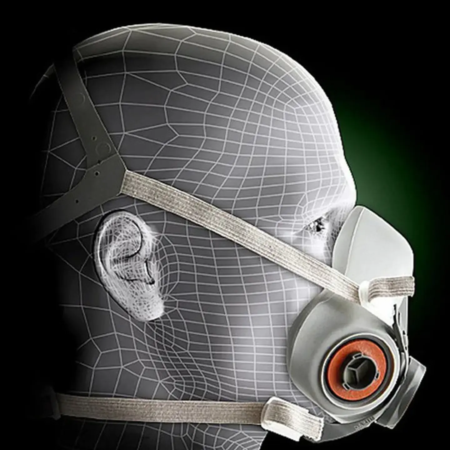Respirador Medio Rostro 3m Serie 6000  3