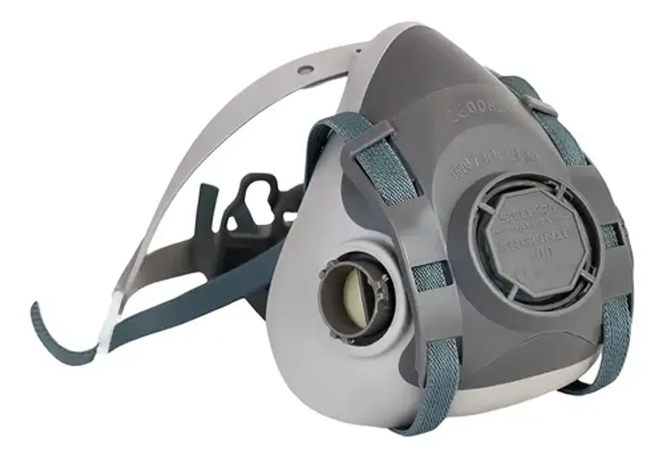 Máscara Respiratoria Medio Rostro Steelpro Ergonic 100 Talle L 2