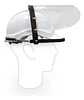 Adaptador Universal Portavisor Adosable Al Casco Plastico - Miniatura 3