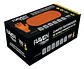 Guante De Nitrilo Steelpro Safety Antideslizante Talla L Naranja - Miniatura 2