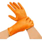 Guante De Nitrilo Steelpro Safety Antideslizante Talla L Naranja - Miniatura 7