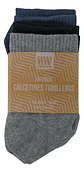Tripack Calcetines Hw Algodon Tobillero Mujer - Miniatura 4