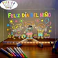 Pizarra Led 30x40 Cm Incluye 7 Lapices De Colores Variados - Miniatura 4