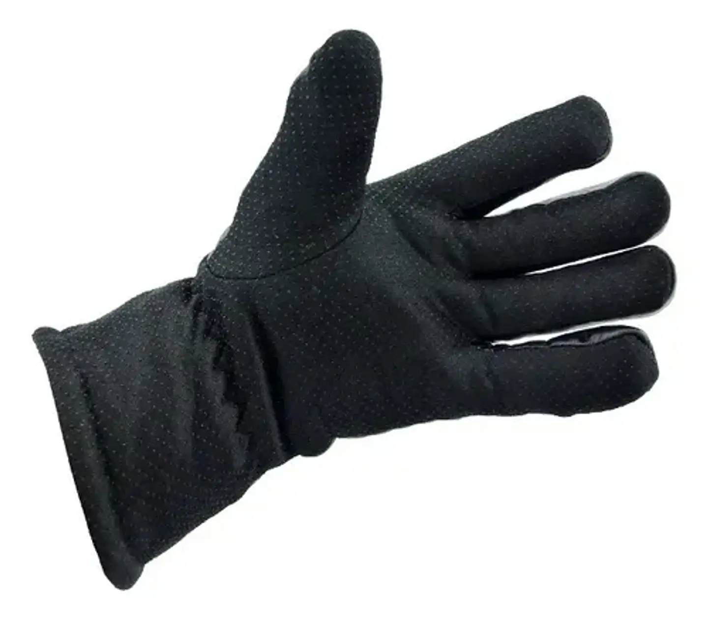 Guante Termico Para Moto Ecocuero Color Negro 2