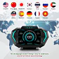 Velocimetro Display Hud P24 Computador Gps Scanner Obd2 - Miniatura 5