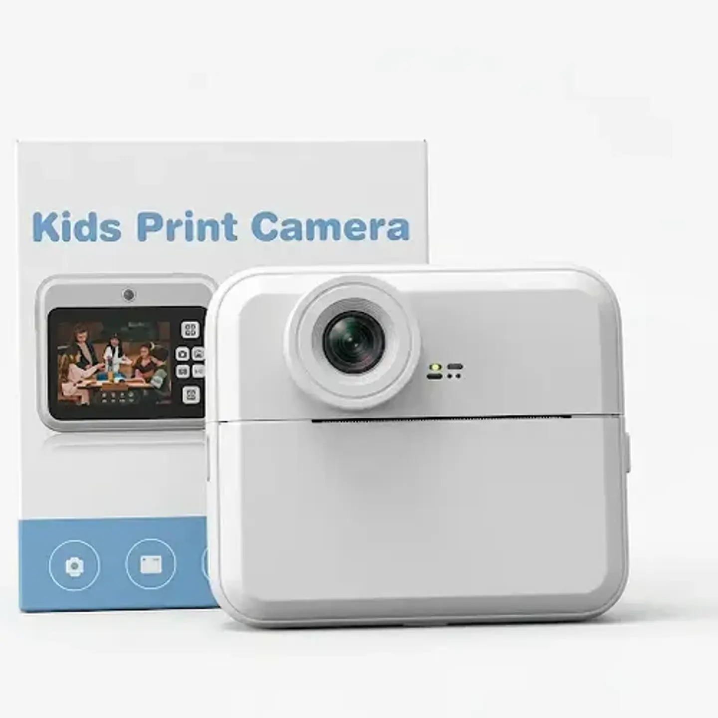 Camara Digital Niños Con Impresora Instantánea 3