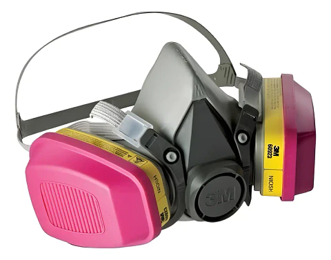 Respirador 3M serie 6000 + Cartuchos 3M 60923 Mixtos
