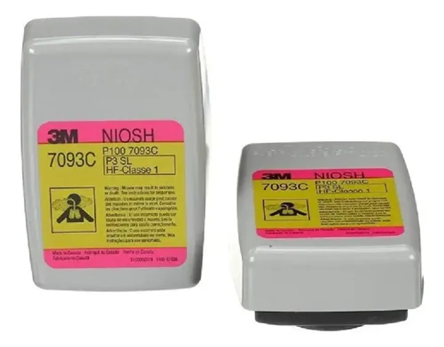 Filtro 3M 7093c Mixto (vapores, Gases, Particulados P100) 2
