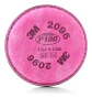 Filtro 3M 2096 para particulas P100 - Gases Acidos - Miniatura 2